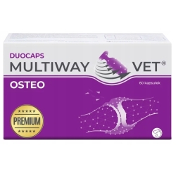 MultiWay Vet Duocaps Osteo stawy dla psa i kota 60kapsułek cena 99,00zł