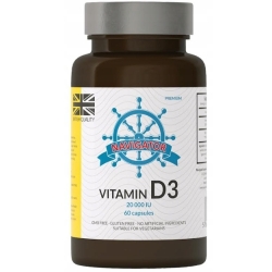 Navigator Witamina D3 20000IU 60kapsułek cena 52,90zł