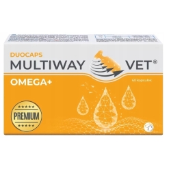 Multiway Vet Duocaps Omega+ 60kapsułek cena 77,90zł