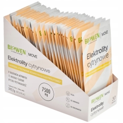 Biowen Elektrolity cytrynowe w saszetkach 30sztuk cena 99,99zł