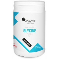 Aliness Glycine 3000mg proszek 250g cena 34,90zł