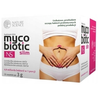 Mycobiotic Slim NS 21saszetek Nature Science cena 146,90zł