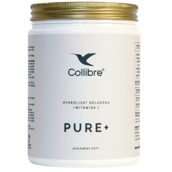 Collibre PURE+ witamina C kolagen proszek 333,1g cena 138,90zł