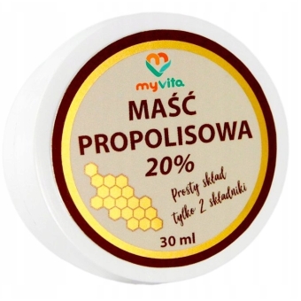 MyVita Maść propolisowa 20%  30ml cena 29,90zł