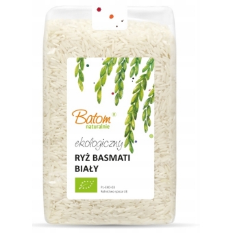 Batom BIO Ryż basmati biały ekologiczny (1000g) 1kg cena 19,90zł
