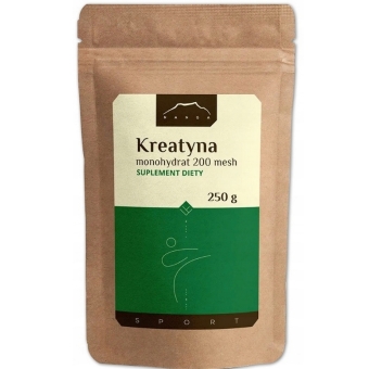 Nanga Kreatyna monohydrat 200 mesh proszek 250g cena 32,90zł