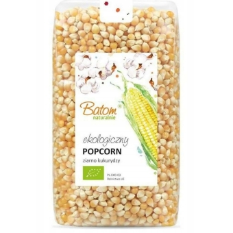 Batom BIO Kukurydza ekologiczna na popcorn (1000g) 1kg cena 16,90zł