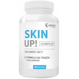 SkinUp Complex formuła na trądzik 90kapsułek Wish Pharmaceutical cena 88,90zł