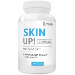 SkinUp Complex formuła na trądzik 90kapsułek Wish Pharmaceutical cena 88,90zł