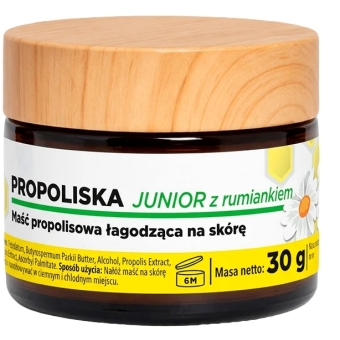 Propoliska maść propolisowa łagodzące Junior z rumiankiem 30ml Api Effect cena 34,90zł