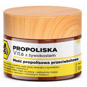 Propoliska maść propolisowa Vita z żywokostem 50ml API Effect cena 45,90zł
