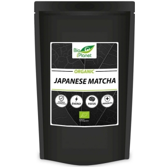 Herbata BIO zielona Matcha japońska ekologiczna 100g  Bio Planet International cena 109,00zł