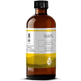 Zoke Wapń w kroplach 100ml Dr Alcheo cena 74,90zł