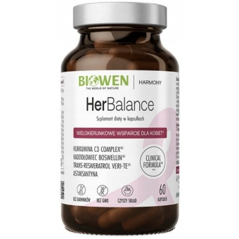 Biowen HerBalance 60kapsułek cena 119,00zł