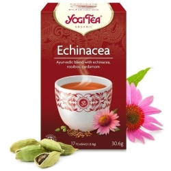 Herbata Echinacea 17 saszetek x 1,8g BIO Yogi Tea cena 11,45zł