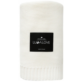 LullaLove Bambusowy koc Kokos splot klasyczny 80x100cm cena 148,90zł