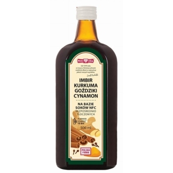 Napój NFC Imbir kurkuma goździki cynamon 500ml Polska Róża cena 24,90zł