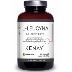 Kenay L-leucyna 120kapsułek cena 61,00zł