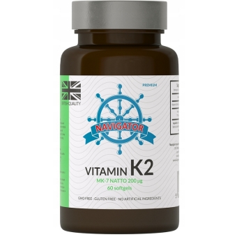 Navigator Witamina K2 MK-7 200 mcg 60kapsułek cena 56,90zł