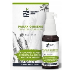 Żeń-szeń koreański Panax Ginseng 30ml Healthy Herb cena 88,90zł