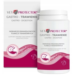 Vet Protector Gastro Trawienie wsparcie trawienia u psów i kotów proszek 150g cena 48,49zł