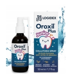 Oroxil Plus Junior 3+ Spray do płukania jamy ustnej 50ml cena 84,90zł