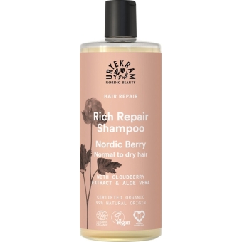Urtekram Szampon Nordyckie maliny regenerujący BIO 500ml cena 42,90zł