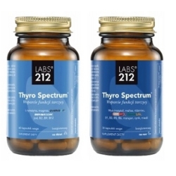 Labs212 Zestaw Thyro Spectrum na DZIEŃ i na NOC tarczyca niedoczynność 2x60kapsułek cena 149,90zł