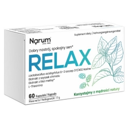 Narum Relax 60kapsułek Vitaway LLC cena 95,90zł