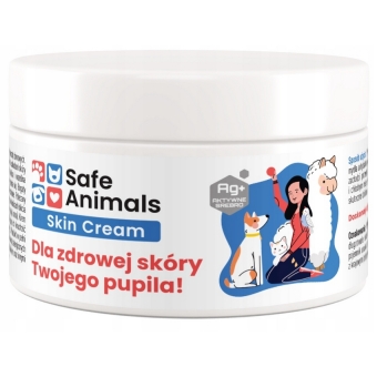 Safe Animals Skin Cream krem ze srebrem do łap nosków i skóry zwierząt 50g cena 39,00zł