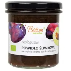 Batom Powidło śliwkowe 100% bez cukru ekologiczne powidła 340g cena 24,95zł