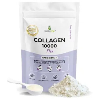 BetterMe Collagen 10000 Flex kolagen rybi + chondroityna na stawy proszek doypack 500g cena 145,90zł