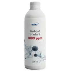 Koloid srebra 1000ppm nanocząsteczki srebra płyn 250ml cena 129,00zł