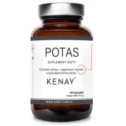 Kenay Potas 60kapsułek cena 27,90zł