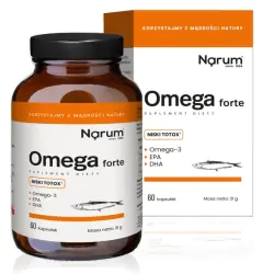 Narum Omega Forte 60kapsułek Vitaway LLC cena 89,90zł
