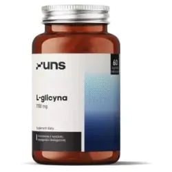 UNS L-glicyna 60kapsułek cena 39,00zł