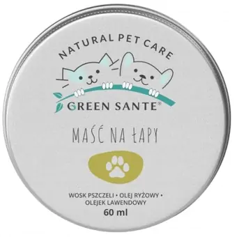 Green Sante naturalna maść na łapy dla psa i kota 60ml cena 44,90zł