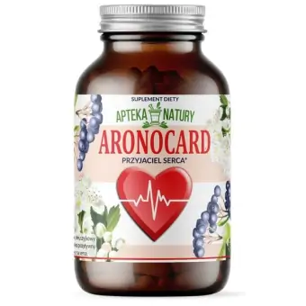 Aronocard na serce Przyjaciel serca 60kapsułek Apteka Natury cena 54,90zł