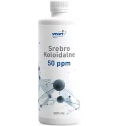 Koloid srebra 50ppm nanocząsteczki srebra płyn 500ml cena 109,00zł