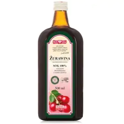 Naturalny sok z żurawiny NFC 500ml Polska Róża cena 35,90zł