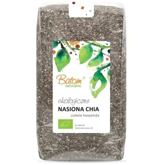 Batom Szałwia hiszpańska Chia ekologiczna nasiona 1kg cena 32,90zł