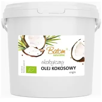 Batom BIO Olej kokosowy Virgin nierafinowany ekologiczny (10L) 10000ml cena 399,00zł