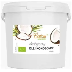 Batom BIO Olej kokosowy Virgin nierafinowany ekologiczny (10L) 10000ml cena 399,00zł