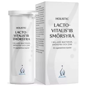 Holistic LactoVitalis IB Kwas masłowy probiotyk 30kapsułek cena 115,90zł