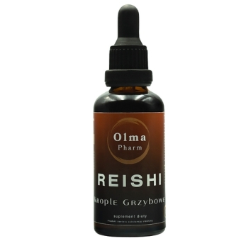 Reishi lakownica żółtawa rople grzybowe DER 5:1 50ml Olma Pharm cena 79,00zł