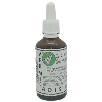 Wyciąg Vermicadis płyn 50ml Zielarnia Suwalska cena 59,00zł