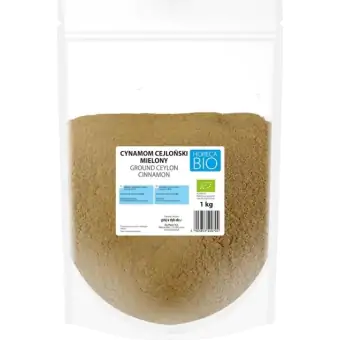 Cynamon Cejloński mielony BIO 1kg Horeca cena 95,00zł