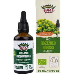 Ekstrakt z różeńca górskiego w kroplach BIO 50ml Royal Brand cena 69,80zł