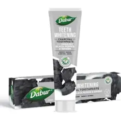 Pasta do zębów wybielająca węglowa z pieprzem i imbirem 100ml Dabur cena 17,19zł