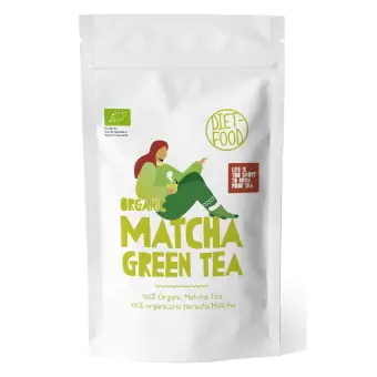Herbata zielona matcha BIO 100 g Diet Food cena 33,65zł